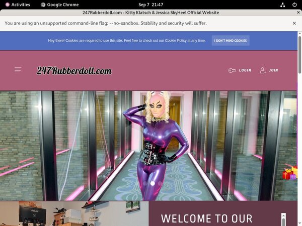247rubberdoll.com Free Members