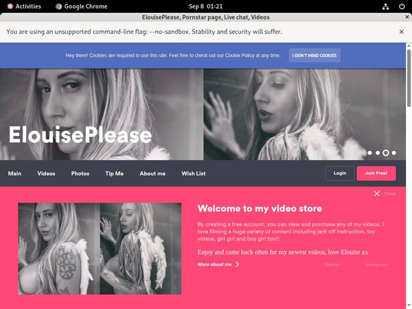 Account ElouisePlease Gratis