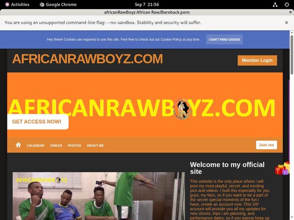 AfricanRawBoyz Paswords