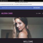 Alexiacage.modelcentro.com Logon