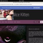 Alicekitten.modelcentro.com With Online Check