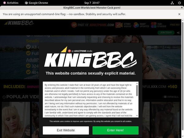 BBC King Sex