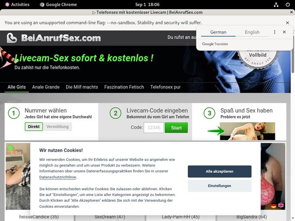 Beianrufsex.compasswords