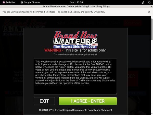 Brandnewamateurs Trial Offer