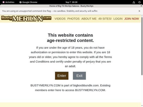 Bustymerilyn.com Password List