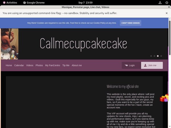 Callmecupcakeyan.modelcentro.com Automatische Kassen