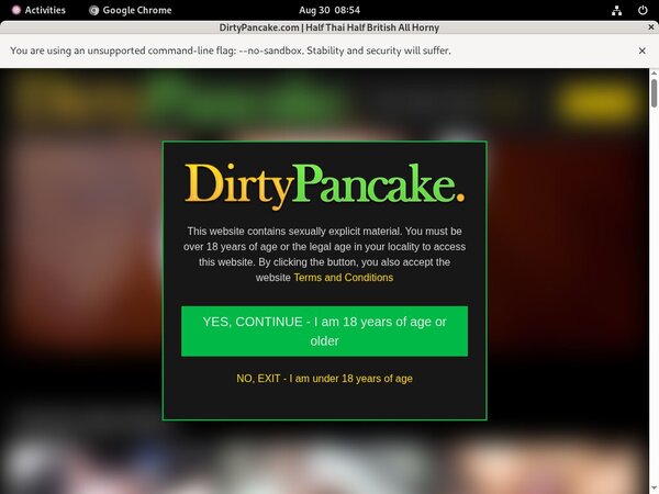 Dirty Pancake Account Gratis