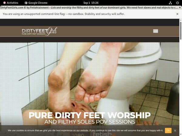 Dirtyfeetgirls.com Benutzername