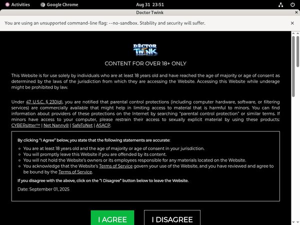 Doctor Twink Password Username