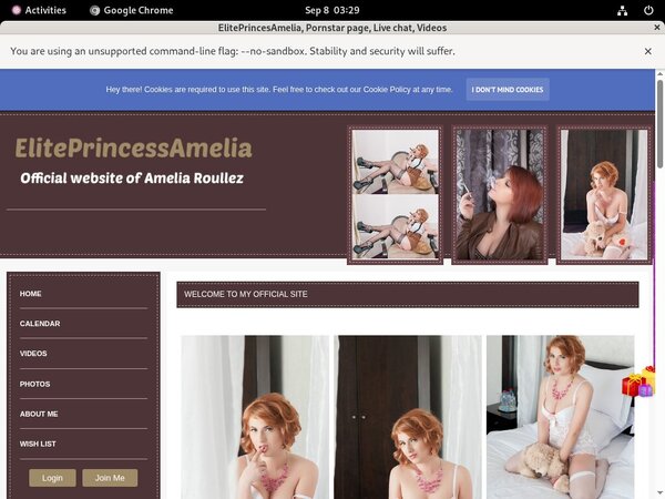 ElitePrincesAmelia Paysite Review