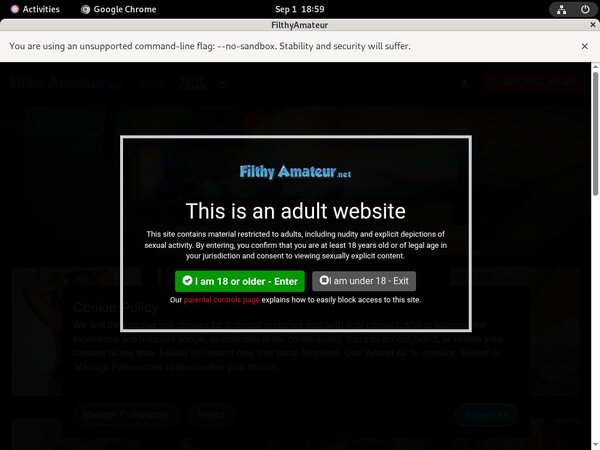 Filthyamateur.net Site Rip 2018