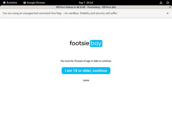 Footsie Bay Password Hack