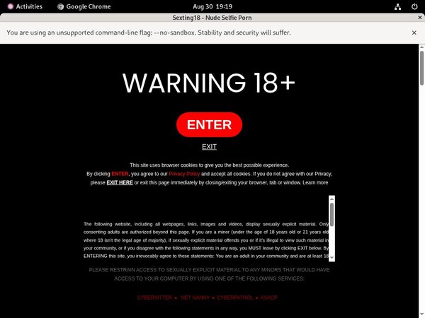 Free Account Sexting18.com Offer