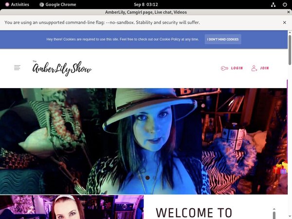Free Amberlilyshow.com Account And Password