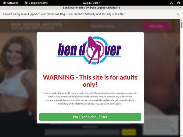 Free Ben Dover Movies Promo Code