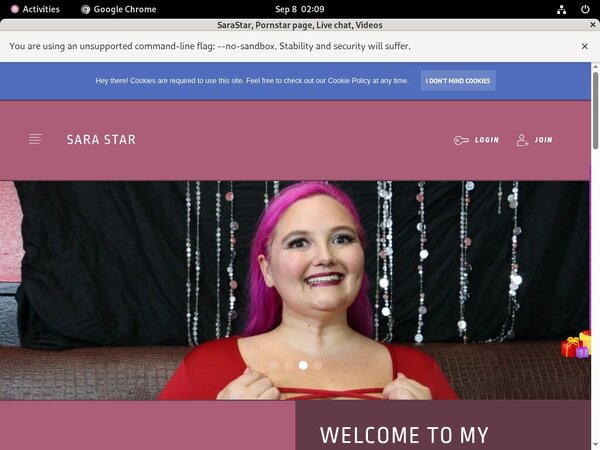Free Com Bbwsarastar Account