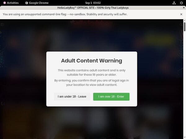 Free Helloladyboy Trial Membership