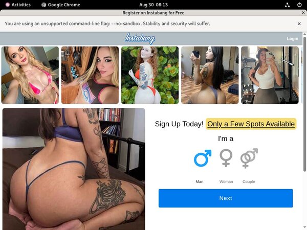 Free Instabang.com Premium Login