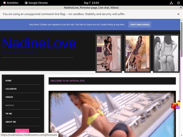 Free Nadinelove.modelcentro.com Premium Acc
