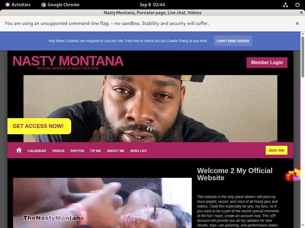Free Nasty Montana Site Rip