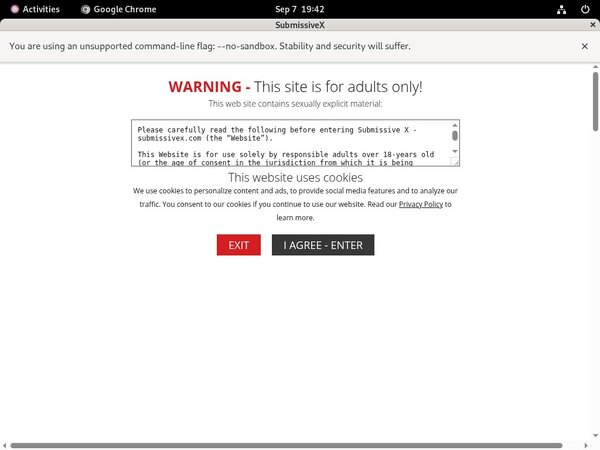 Free Submissivex.com Coupon