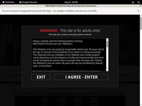 Get Discount Erotiquetvlive