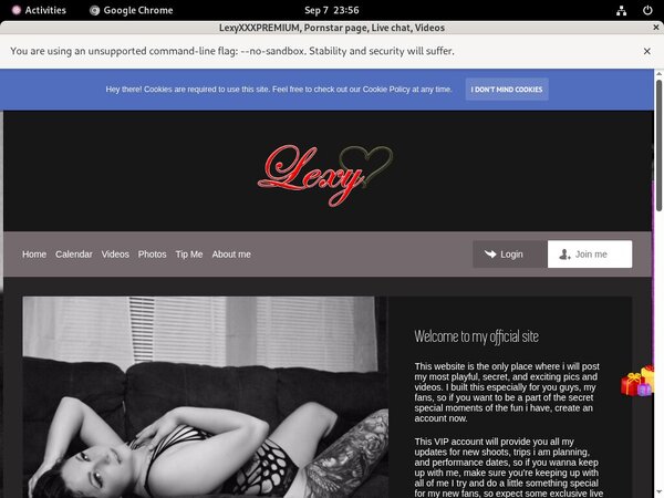 Get LexyXXXPREMIUM Trial