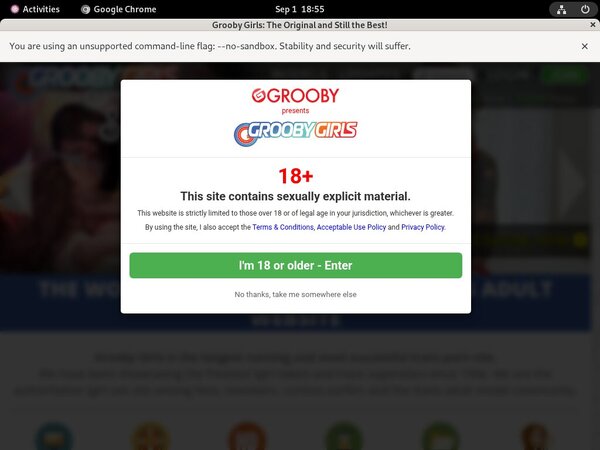 Girls Grooby Logins