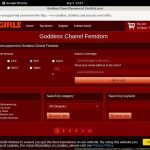 Goddess Chanel Femdom Webbilling
