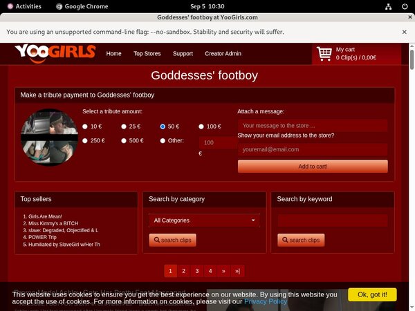 Goddesses Footboy Watch