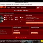 Goddesses Footboy With AOL Account