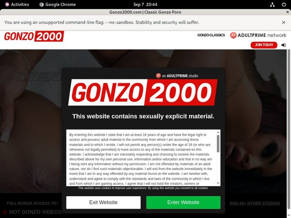 Gonzo2000.com Make Account