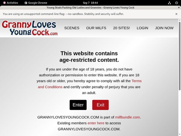 Granny Loves Young Cock Free Trial Promo