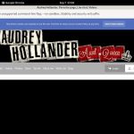 Hollander Audrey Account