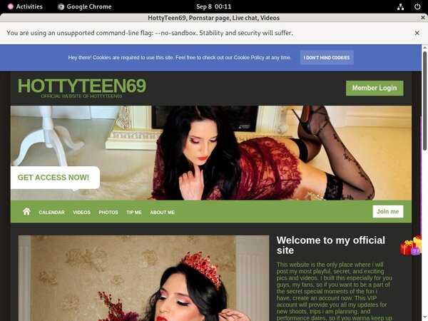 HottyTeen69 Password And Login