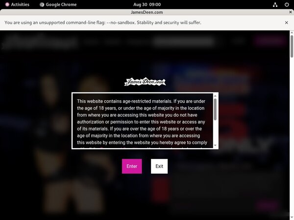 James Deen Passwords