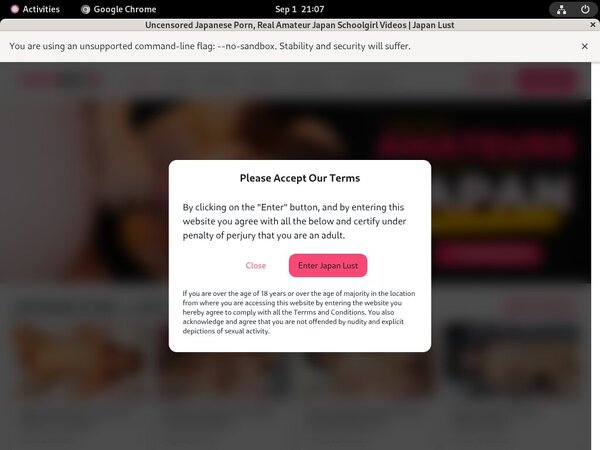 JapanLust Login Codes