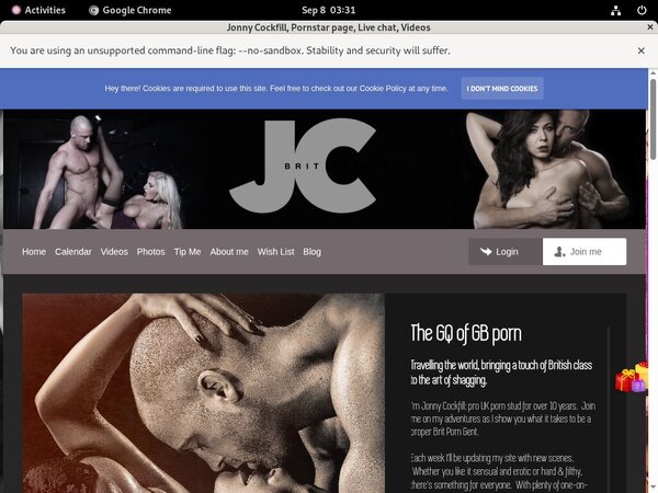 Jonny Cockfill Trial Discount Offer