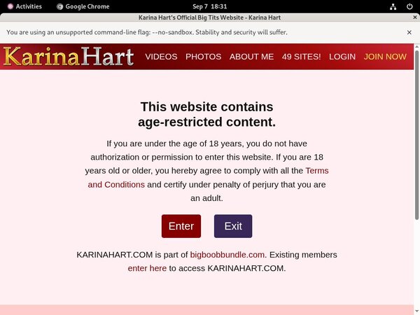 Karinahart.com Sale