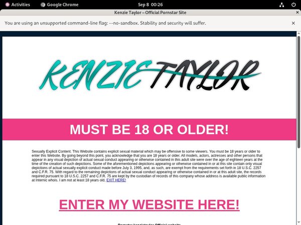 Kenzie Taylor Discount Promotion