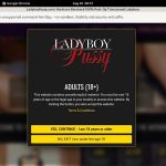 Ladyboy Pussy Full Site