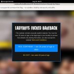 Ladyboys Fucked Bareback Free Account