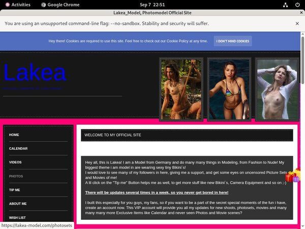 Lakea-model.com Subscribe