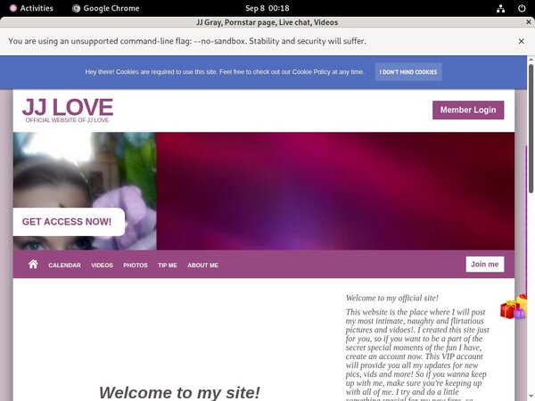 Login JJ Gray For Free