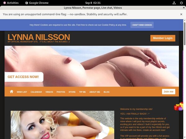 Lynnasexworld.com With IBAN / BIC