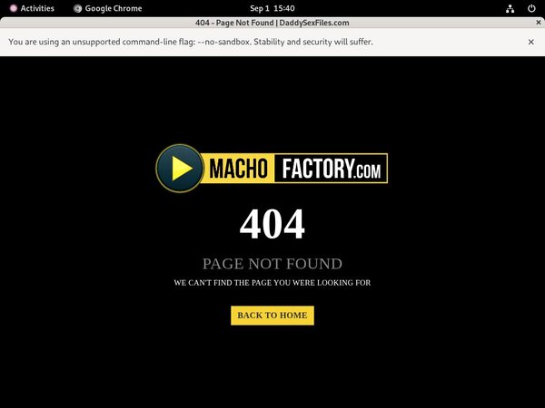 Macho Factory Wnu.com