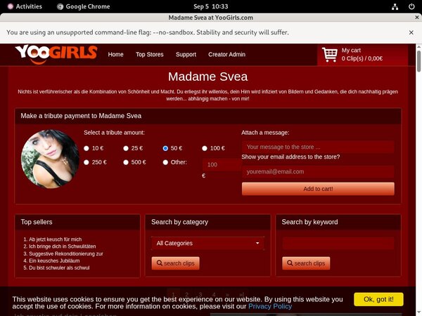 Madame Svea New Videos