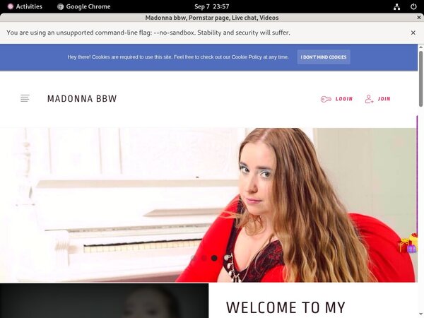 Madonna Bbw Renew Membership
