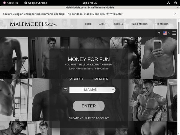 Malemodels Membership Trials
