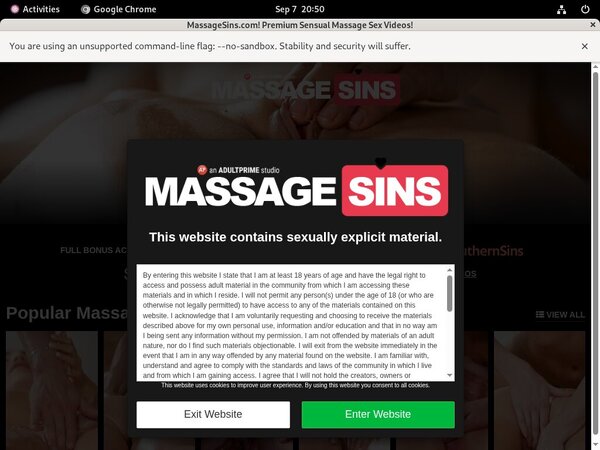 Massage Sins Com Discount Trial
